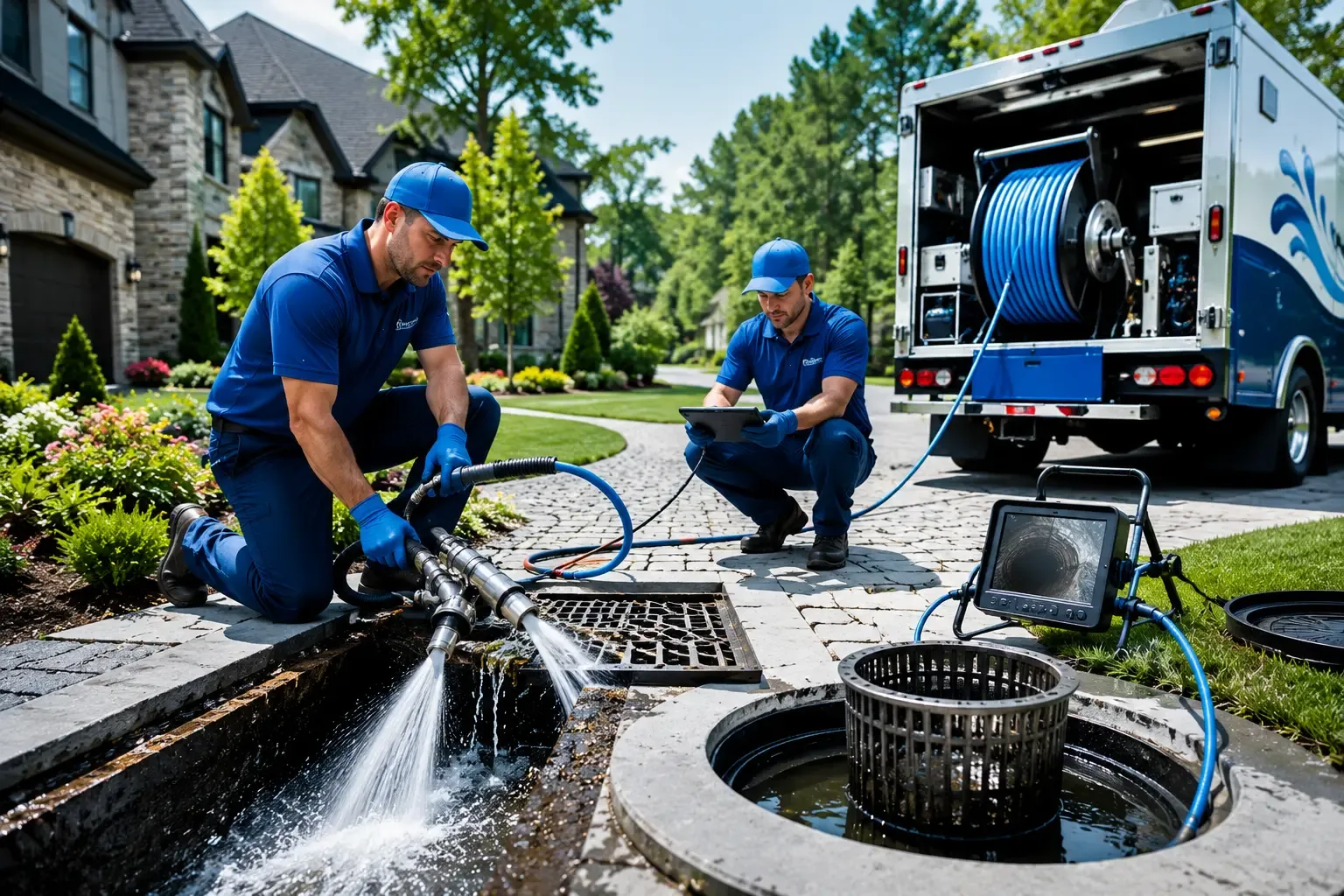 Local outdoor drain cleaning professionals in Harriman, NY